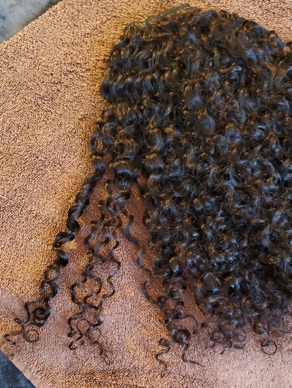 Brand New Virgin Human Hair Burmese Curly Bundle